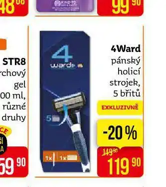 Teta 4ward pánský holicí strojek nabídka