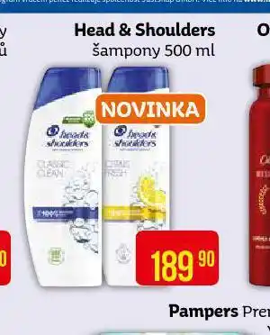 Teta Head&shoulders šampon nabídka