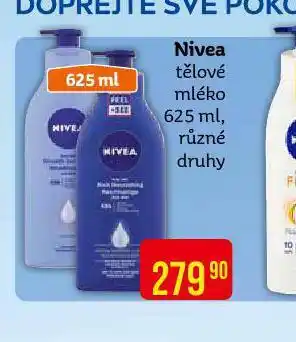 Teta Nivea tělové mléko nabídka