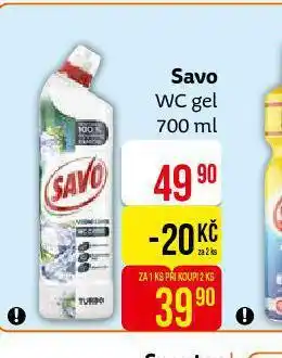 Teta Savo wc gel nabídka