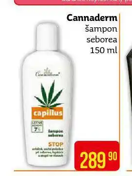 Teta Cannaderm šampon seborea nabídka