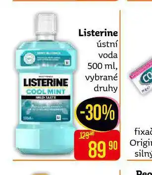 Teta Listerine ústní voda nabídka
