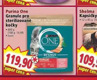 Norma Purina one sterilcat granule pro kočky nabídka