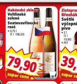 Norma Habánské sklepy veltínské zelené nabídka