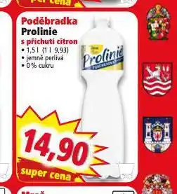 Norma Poděbradka prolinie s příchutí citron nabídka