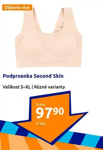 Action Podprsenka Second Skin nabídka