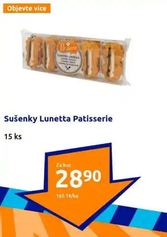 Action Sušenky Lunetta Patisserie nabídka