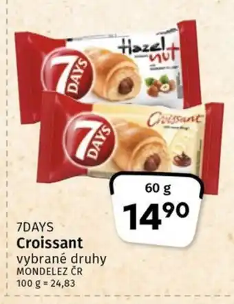 Coop 7DAYS Croissant nabídka