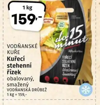 Coop VODŇANSKÉ KUŘE Kuřecí stehenní řízek nabídka