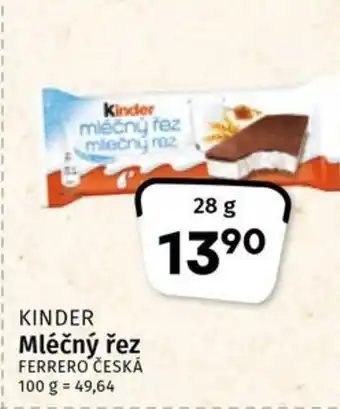 Coop KINDER Mléčný řez nabídka