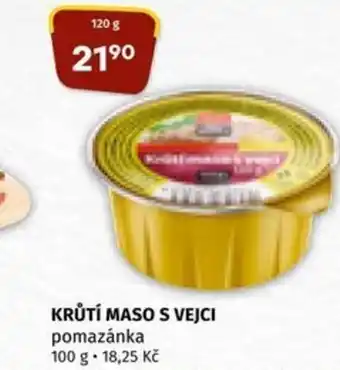 Coop KRŮTÍ MASO S VEJCI nabídka