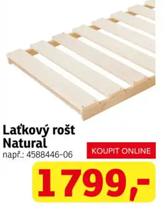 Asko Laťkový rošt Natural nabídka