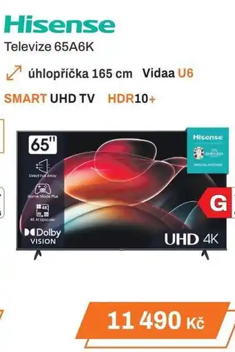 Expert Hisense Televize 65A6K nabídka