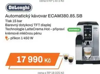 Expert DeLonghi Automatický kávovar ECAM380.85.SB nabídka