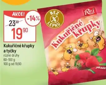 Globus Kukuřičné křupky a tyčky nabídka