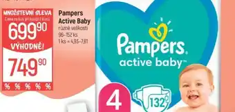 Globus Pampers Active Baby nabídka