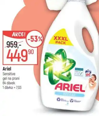 Globus Ariel Sensitive gel na praní nabídka