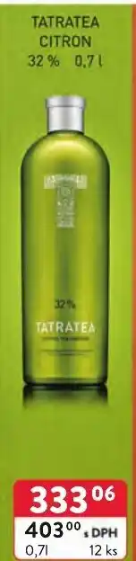Qanto TATRATEA CITRON 0.7L nabídka