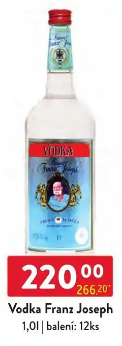 Qanto Vodka Franz Joseph 1.0L nabídka