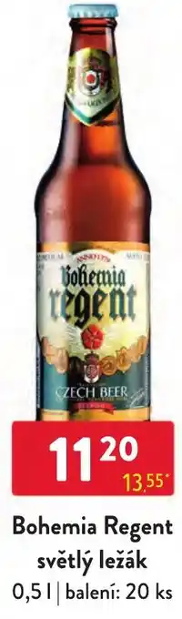 Qanto Bohemia Regent světlý ležák 0,5L nabídka