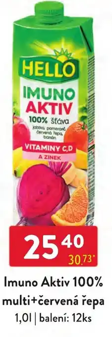Qanto Imuno Aktiv 100% multi+červená řepa 1,0L nabídka