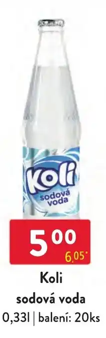 Qanto Koli sodová voda 0.33L nabídka