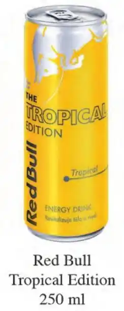 Qanto Red Bull Tropical Edition 250 ml nabídka