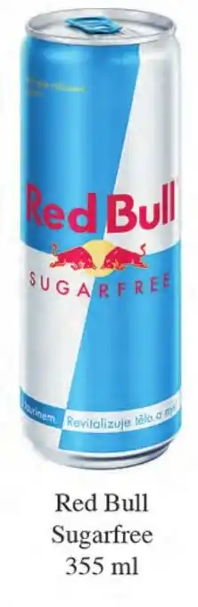 Qanto Red Bull Sugarfree 355 ml nabídka
