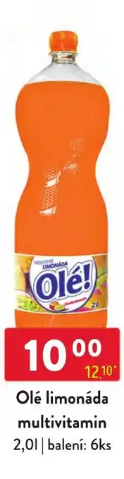 Qanto Olé limonáda multivitamin nabídka