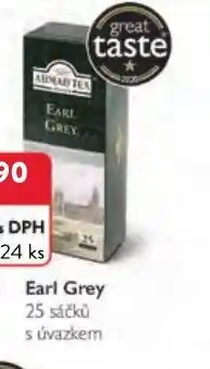Qanto AHMAD TEA Earl Grey nabídka
