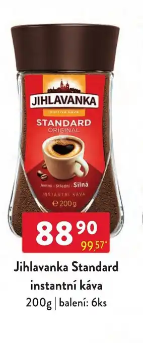 Qanto Jihlavanka Standard instantní káva 200g nabídka