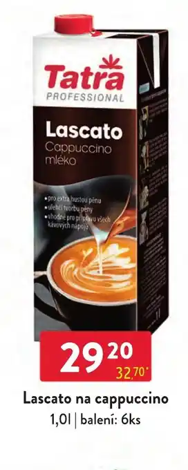 Qanto Lascato na cappuccino nabídka