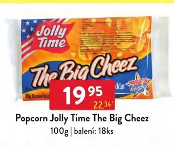 Qanto Popcorn Jolly Time The Big Cheez nabídka