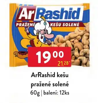Qanto ArRashid kešu pražené solené nabídka