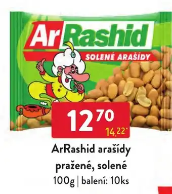 Qanto ArRashid arašídy pražené, solené nabídka