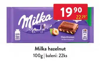 Qanto Milka hazelnut nabídka