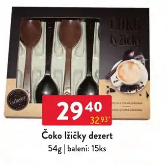 Qanto Čoko lžičky dezert nabídka
