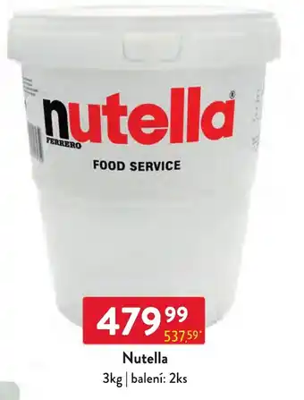 Qanto Nutella 3kg nabídka