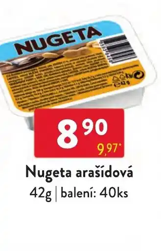 Qanto Nugeta arašídová nabídka