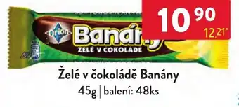 Qanto Želé v čokoládě Banány nabídka