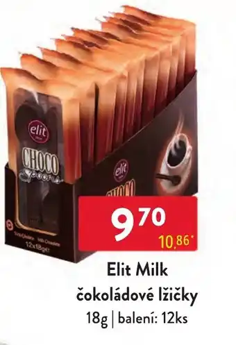 Elit Milk čokoládové lžičky
