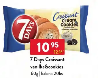 Qanto 7 Days Croissant vanilka&cookies nabídka