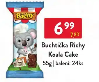 Qanto Buchtička Richy Koala Cake nabídka