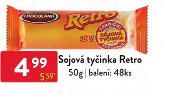 Qanto Sojová tyčinka Retro nabídka