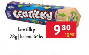 Qanto Lentilky nabídka