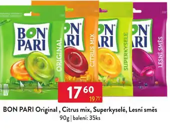 Qanto BON PARI Original, Citrus mix, Superkyselé, Lesní směs nabídka