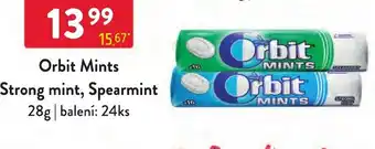 Qanto Orbit Mints Strong mint, Spearmint nabídka