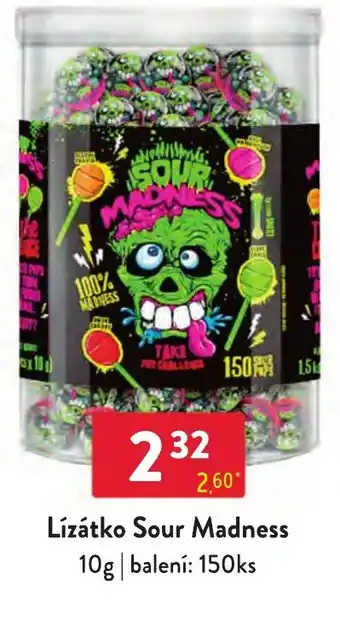 Qanto Lízátko Sour Madness nabídka