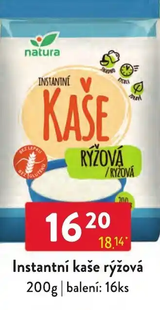 Instantní kaše rýžová