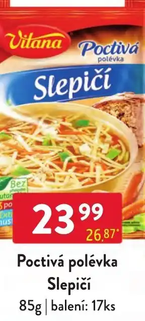 Poctivá polévka Slepičí